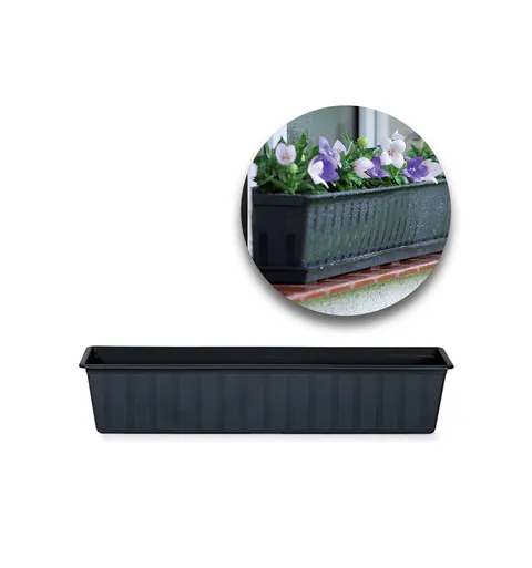Skrzynka balkonowa Agro 70 cm antracyt Prosperplast