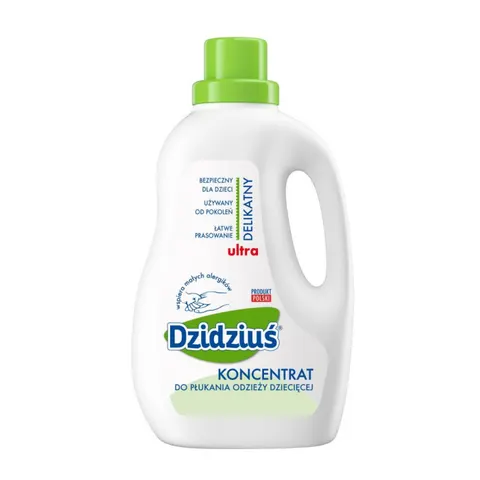 DZIDZIUŚ Koncentrat do płukania odzieży dla dzieci, 1,5 l