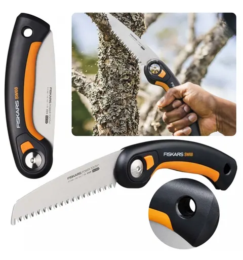 Fiskars piła składana plus SW68