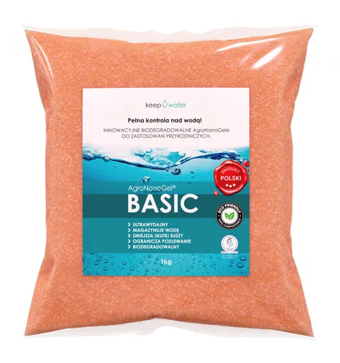 KeepWater hydrożel,agrożel ogrodniczy Basic 1 kg