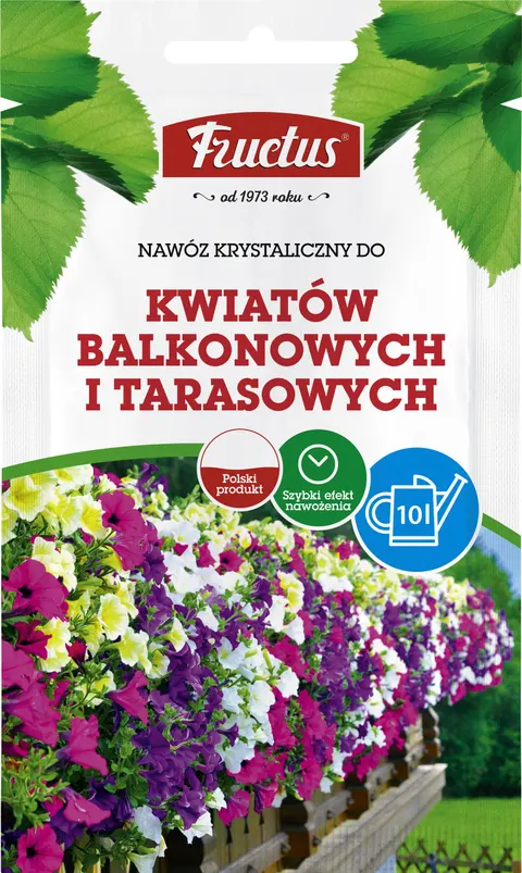 Fructus nawóz krystaliczny do roślin balkonowych i tarasowych 10g