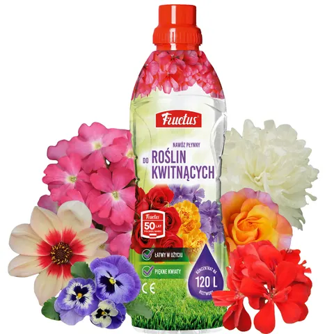 Fructus nawóz płynny do kwiatów, roślin kwitnących 1L