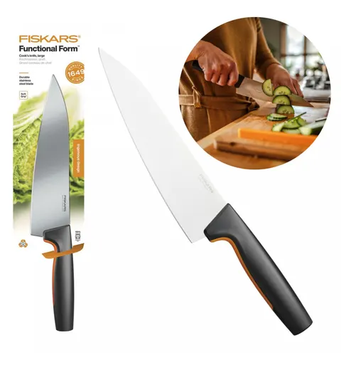 Nóż szefa kuchni, duży, 20 cm 1057534 Fiskars Functional Form