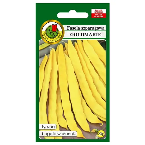 Fasola szparagowa żółta tyczna Goldmarie 20g PNOS