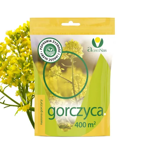 Gorczyca nasiona poplonowe 1 kg Rolimpex
