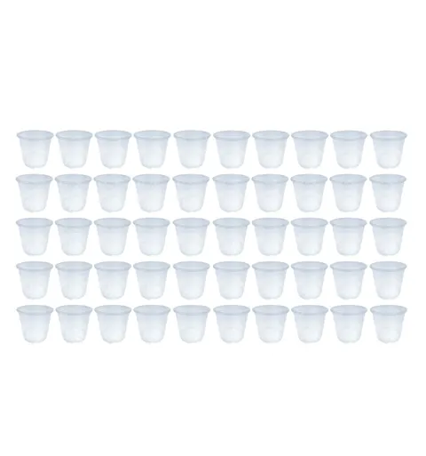 Doniczki Produkcyjne Przezroczyste, storczyk 15cm 50szt.