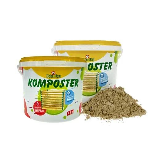 Komposter Zielony Dom 2x4 kg