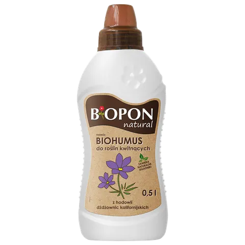 Nawóz Biohumus do Roślin Kwitnących 0,5l BIOPON NATURAL