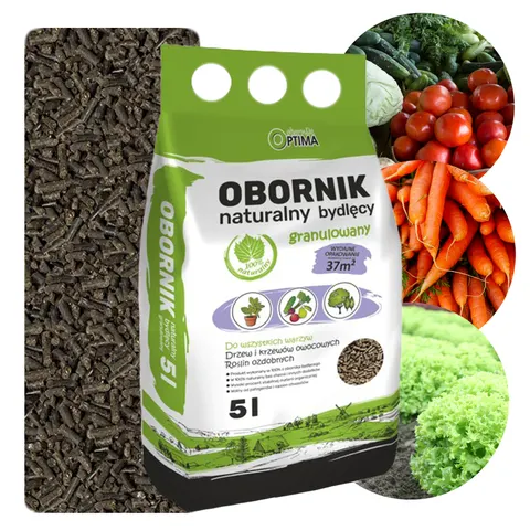Biovita Obornik naturalny bydlęcy granulowany Optima 5l
