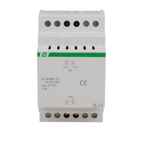 Stabilizator impulsowy 5V DC ZI-11 8÷28V AC / 12÷37V DC 3A