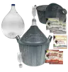 Balon, gąsior na wino 34l + rurka fermentacyjna, korek, drożdże, Clearwin, Septowin