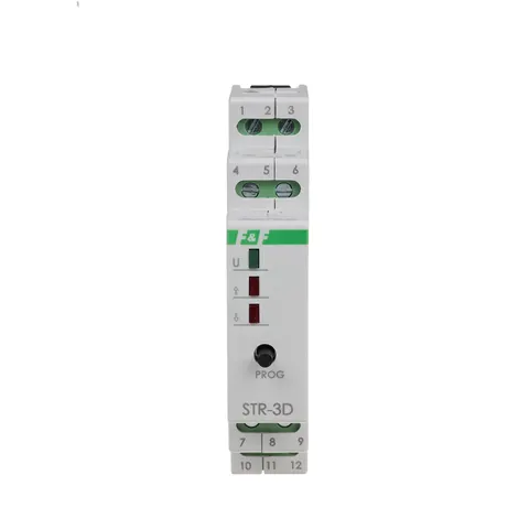 Sterownik rolet do silników AC 100÷265V AC; STR-3D, F&F
