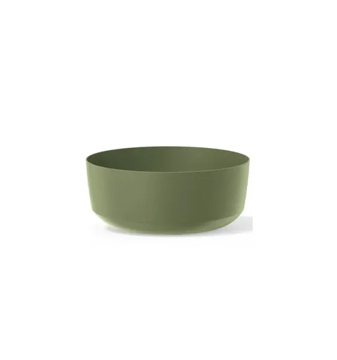 PROSPERPLAST Doniczka Gracia Low - ziemisty zielony 3,8 L