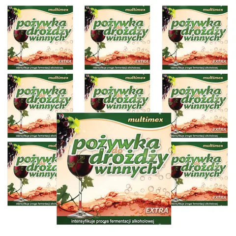 Pożywka do drożdży winnych EXTRA 10 x 7g Multimex