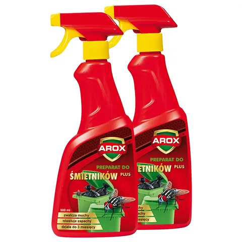 Preparat owadobójczy do śmietników 2 x 500 ml AROX