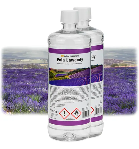Biopaliwo zapachowe 2L pola lawendy do biokominka
