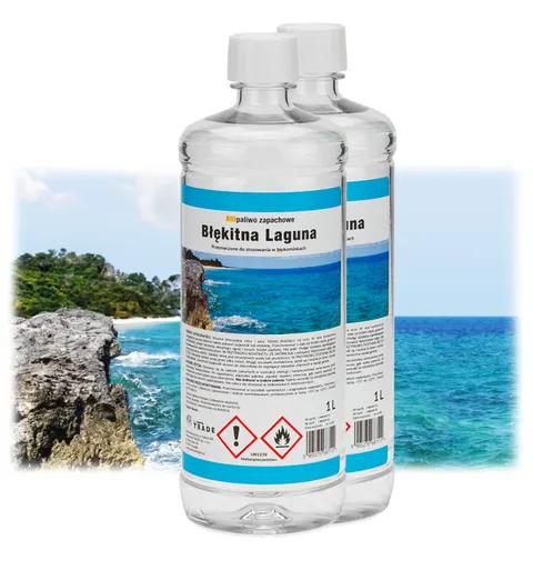 Biopaliwo zapachowe 2L błękitna laguna do biokominka