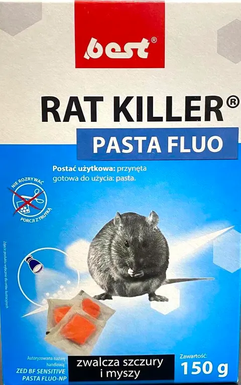 RAT KILLER pasta trutka na myszy i szczury 150g