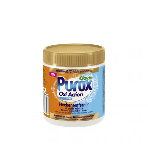 PUROX OXI ACTION Odplamiacz do tkanin BIEL, 750 g
