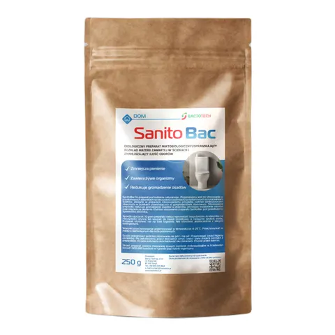 BactoTech SanitoBac do szamb i oczyszczalni 0,5 kg