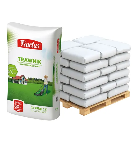 Fructus Nawóz do trawników Trawnik 40 x 25 kg PALETA 1000 kg