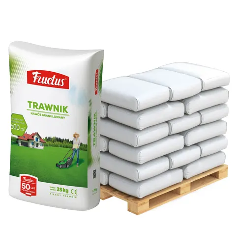 Fructus Nawóz do trawników Trawnik 8 x 25 kg PÓŁPALETA 200 kg