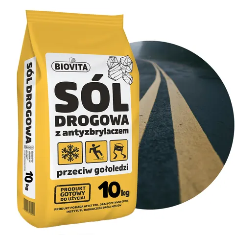 Biovita Sól drogowa przeciw gołoledzi 10kg