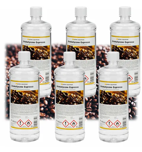 Biopaliwo zapachowe 6 L espresso do biokominka