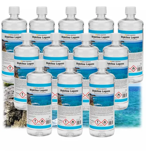 Biopaliwo zapachowe 12 L błękitna laguna do biokominka