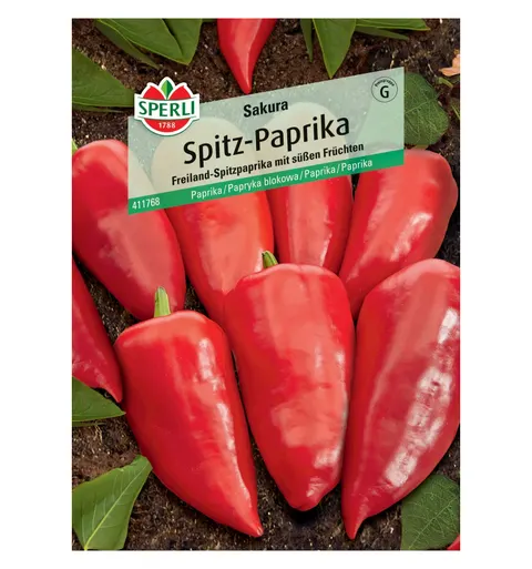 Papryka blokowa 'Sakura' Nasiona PREMIUM Sperli