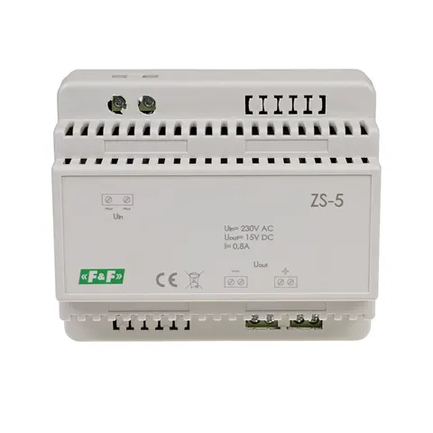 Zasilacz stabilizowany 15V DC 0,8A ZS-5