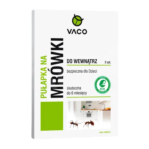 VACO ECO Pułapka na mrówki do wewnątrz 2 szt.