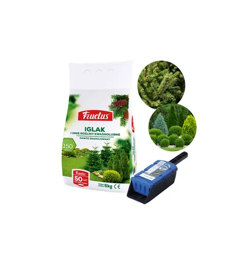 Nawóz Iglak Fructus 5 kg + szufelka, dozownik