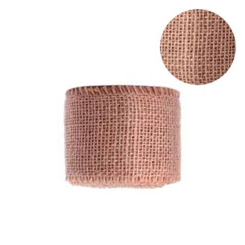 MODENA Wstążka jutowa usztywniana 5cm/10m