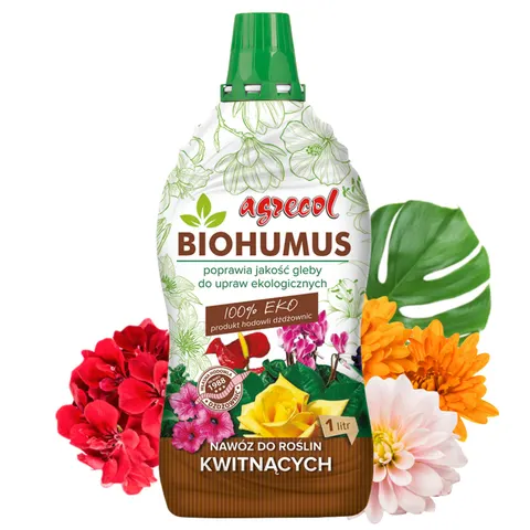 Agrecol BIOHUMUS nawóz do roślin kwitnących 0,5L