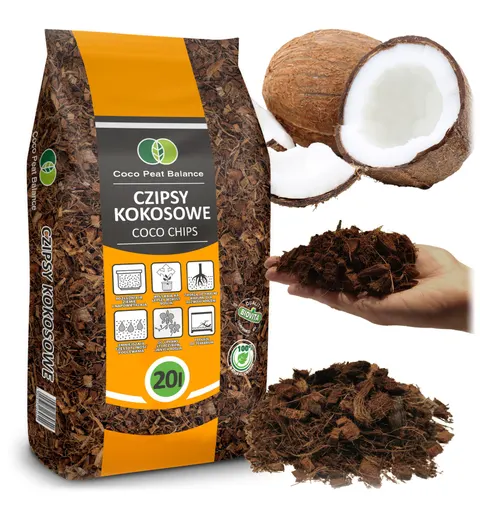 Czipsy kokosowe coco chips rozluźnione 20l