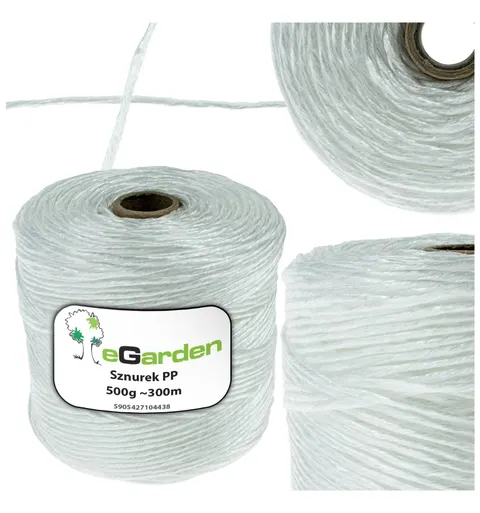 Sznurek POLIPROPYLENOWY 300m/500g mocny, wytrzymały