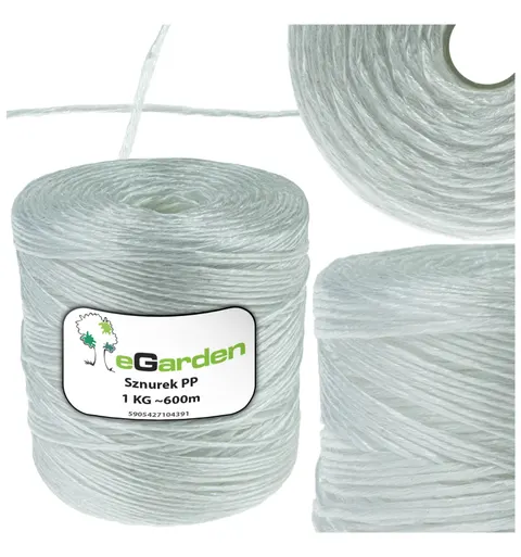 Sznurek POLIPROPYLENOWY 600m/1kg mocny, wytrzymały