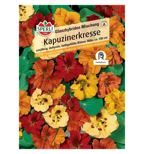 Nasturcja 'Glanzhybriden Mischung' Nasiona Sperli