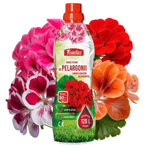 Fructus nawóz płynny do pelargonii, kwiatów balkonowych 1l