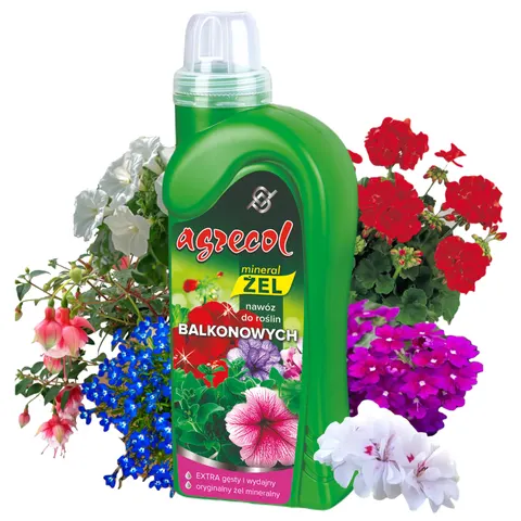 Mineral Żel nawóz do roślin balkonowych 1L Agrecol