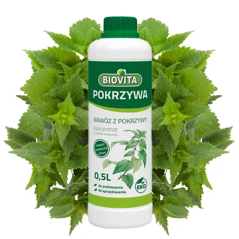 Nawóz z pokrzywy Biovita 0,5L