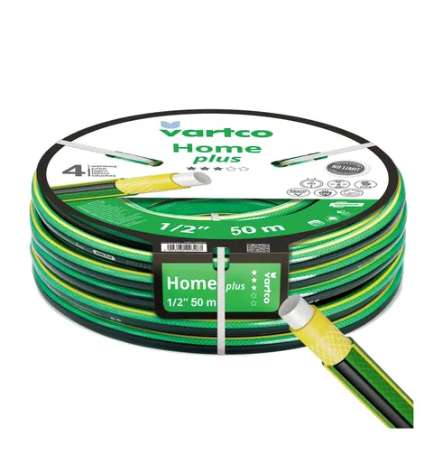 VARTCO Wąż ogrodowy HOME plus 27 bar 4-warstwowy 1/2" 50 m
