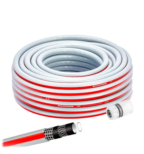 Wąż ogrodowy 1/2" 20MB PROFESSIONAL PLUS TFS + 30 bar 6-warstwowy Złączka Gratis