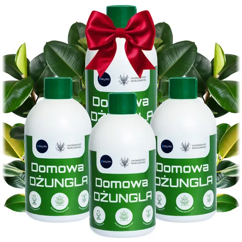 BHUMI Nawóz do roślin doniczkowych Domowa Dżungla 0,5 L x3 + 1