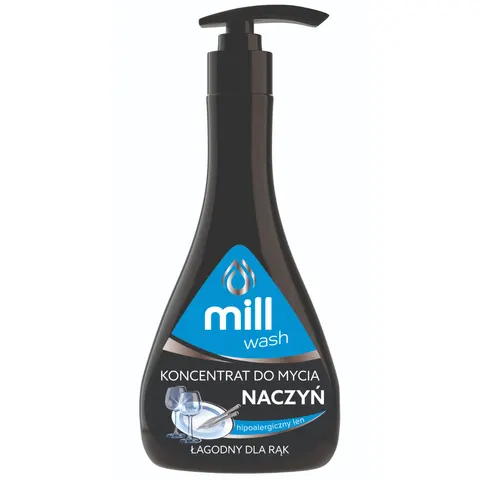 MILL wash Koncentrat balsam do mycia naczyń hipoalergiczny 555 ml Len