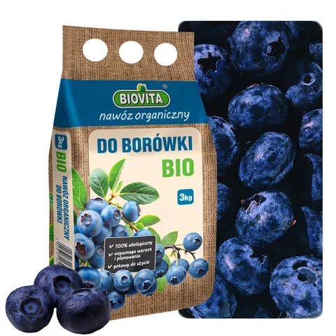 Biovita Nawóz organiczny do borówki BIO granulat 3kg