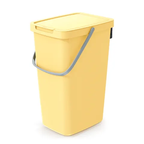 Kosz na śmieci Systema Q Collect - jasny żółty 20L