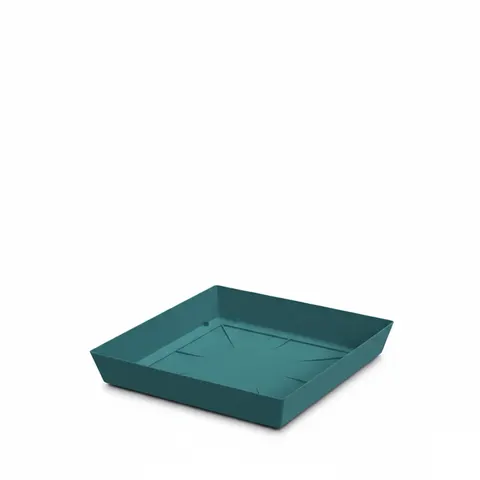 Podstawka Lofly Saucer Square Turkus 24,5cm PPLFQ245