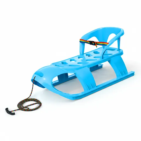Sanki z oparciem Bezzy Seat - niebieski ProsperPlast